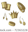 Golden accessories 72363228