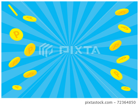 Falling point coin 72364850
