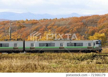 快速的機場貫穿紅葉進入新千歲機場 72366179