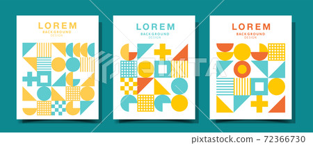 Combination of figures Design Background Texture Abstract 72366730