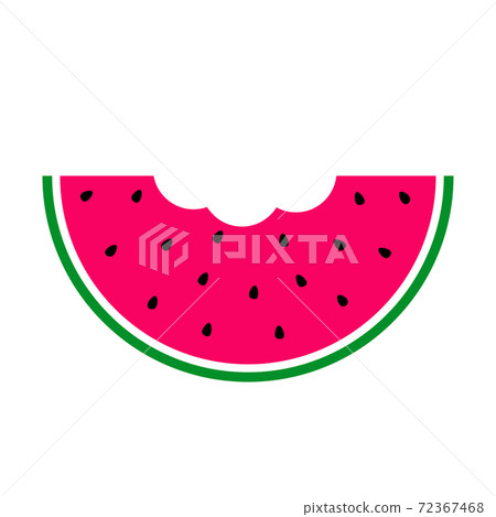 Watermelon slice. Watermelon slice. 72367468