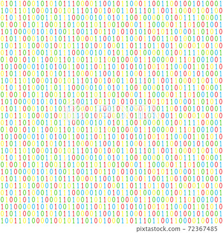 Binary code seamless pattern Binary code seamless pattern 72367485