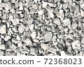 Photo background stones gray rubble and gravel 72368023