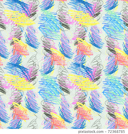 Scribble hand drawn pattern Scribble hand drawn pattern 72368785