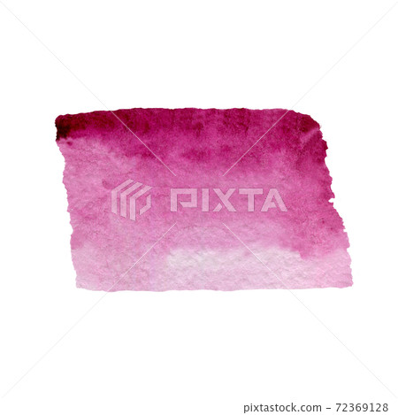 pink watercolor brushstroke. hand-drawn watercolor texture.Design for printing 72369128
