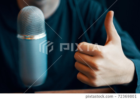 Podcast studio. Podcast studio. 72369801