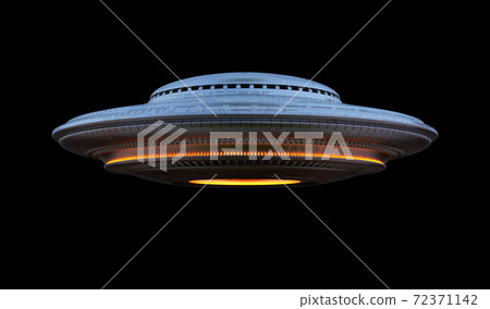 Unidentified Flying Object Clipping Path UFO 72371142