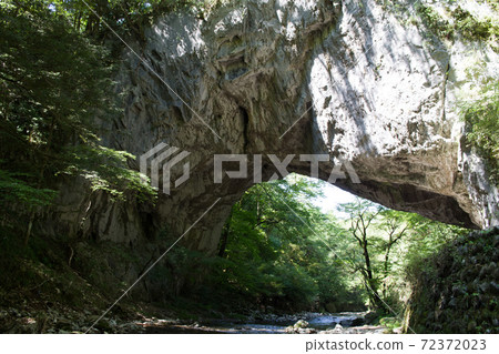 View of Onbashi in Taishaku Gorge 72372023