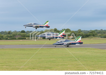 Italian Air Force Frecce Tricolori formation takeoff 72374411