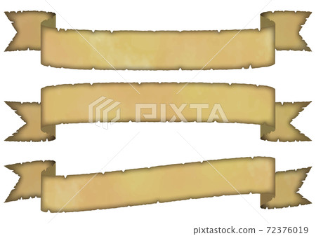 Used cloth, used paper, leather image frame, ribbon, balloon vector illustration background transparent 72376019