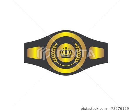 boxing belt champion logo icon vector boxing belt champion logo icon vector 72376139