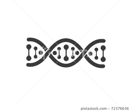 Dna genetic logo icon illustration Dna genetic logo icon illustration 72376636