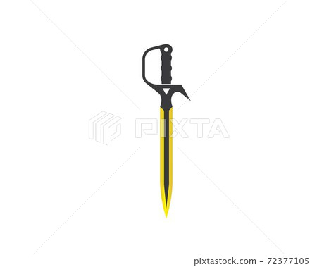 sword logo icon vector illustration design 72377105