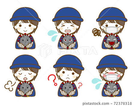 Kindergarten boys living with the virus Kindergarten boys living with the virus 72378318