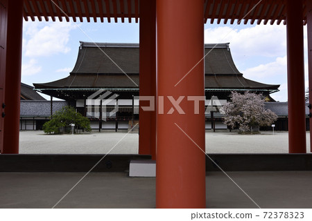 Spring at Kyoto Imperial Palace 72378323