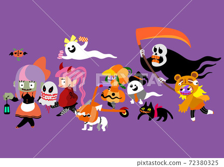 Halloween march Halloween march 72380325