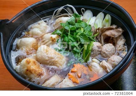 Akita's local cuisine, delicious kiritanpo hotpot Akita's local cuisine, delicious kiritanpo hotpot 72381004