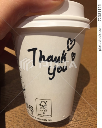 Thank you cup Thank you cup 72381123