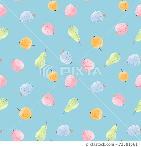 Beautiful vector seamless pattern with cute... - Stock Illustration ...