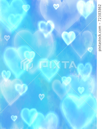 A lot of hearts blue (vertical) 72383862