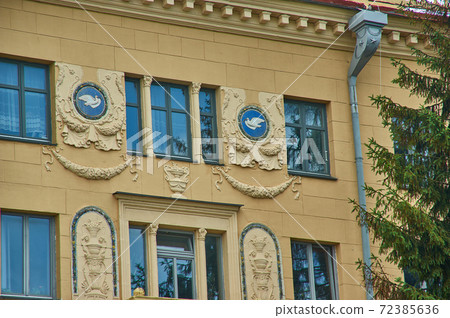 Minsk, Belarus.Stalinist Empire style. 72385636