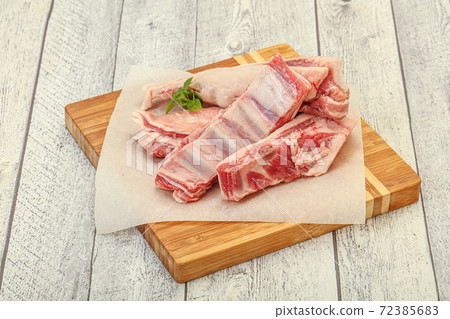 Raw lamb ribs for cooking Raw lamb ribs for cooking 72385683