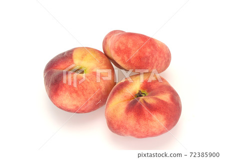 Sweet ripe tasty flat peach 72385900
