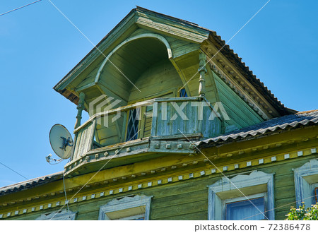 Old northern residential architecture of Russia. Old northern residential architecture of Russia. 72386478