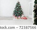Christmas tree New Year holiday gifts decor 72387566