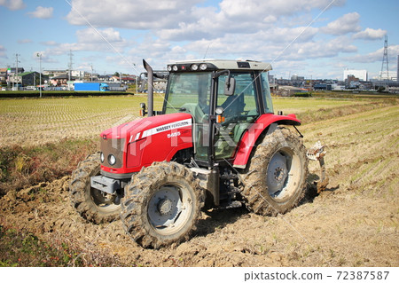 Tractor red tractor cultivator cultivator Tractor red tractor cultivator cultivator 72387587