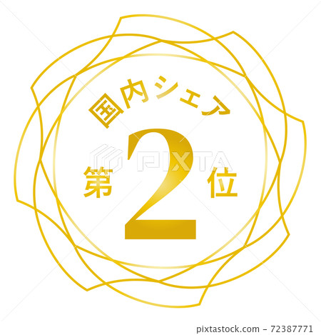 國內市場佔有率第二 72387771