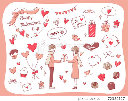 Valentine item set 72389127