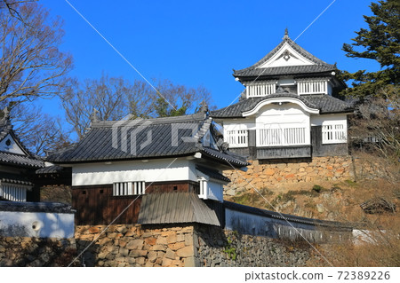 [Okayama Prefecture] Bitchu Matsuyama Castle under clear skies 72389226