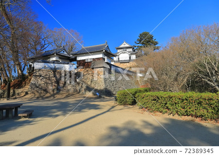[Okayama Prefecture] Bitchu Matsuyama Castle under clear skies 72389345