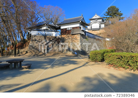 [Okayama Prefecture] Bitchu Matsuyama Castle under clear skies 72389346