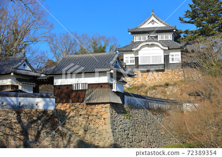 [Okayama Prefecture] Bitchu Matsuyama Castle under clear skies 72389354