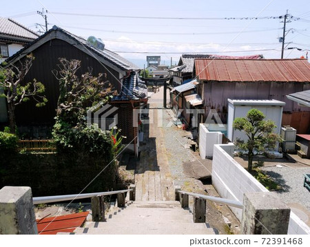 View from Nishiura Shrine in Matsuai (Uki City, Kumamoto Prefecture) View from Nishiura Shrine in Matsuai (Uki City, Kumamoto Prefecture) 72391468