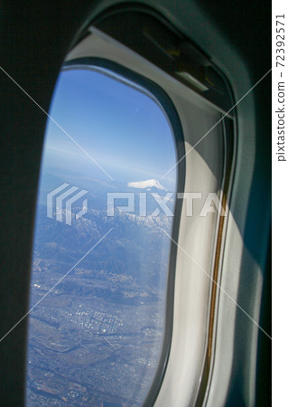 Mt. Fuji from the plane Mt. Fuji from the plane 72392571