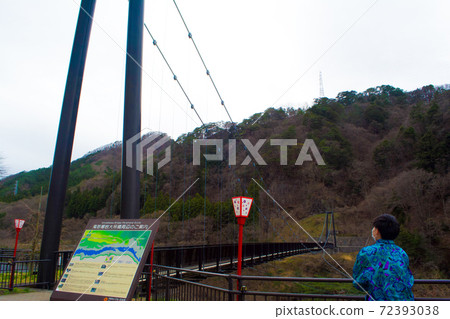 鬼怒立岩大吊橋的景色 鬼怒立岩大吊橋的景色 72393038