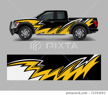Racing background for vinyl wrap and decal for truck and vehicle Graphic vector Racing background for vinyl wrap and decal for truck and vehicle Graphic vector 72393843