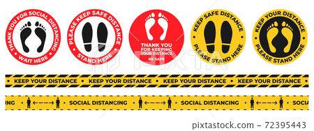 social distancing floor stickers south africa