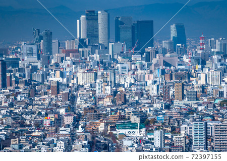 《Aichi Prefecture》 Looking into Nagoya cityscape and central Nagoya 《Aichi Prefecture》 Looking into Nagoya cityscape and central Nagoya 72397155