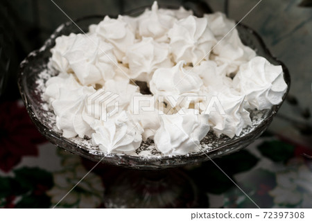 home white marshmallow meringue in retro style home white marshmallow meringue in retro style 72397308