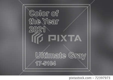 Blurry background with structure in the color of the year 2021 ultimate gray 72397973