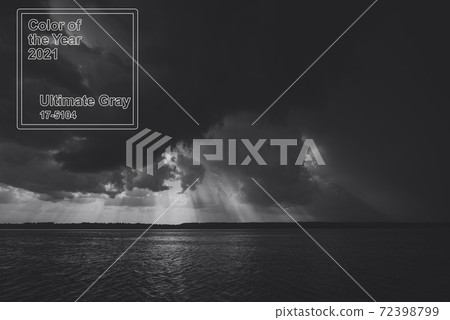 Color of the year 2021 ultimate gray on the background 72398799
