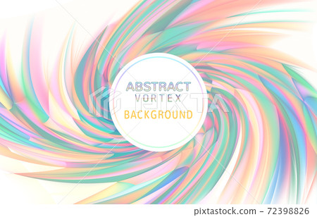 Abstract colorful vortex element BG with copy space 72398826