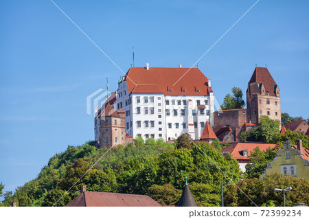 Trausnitz Castle in Landshut, Germany 72399234