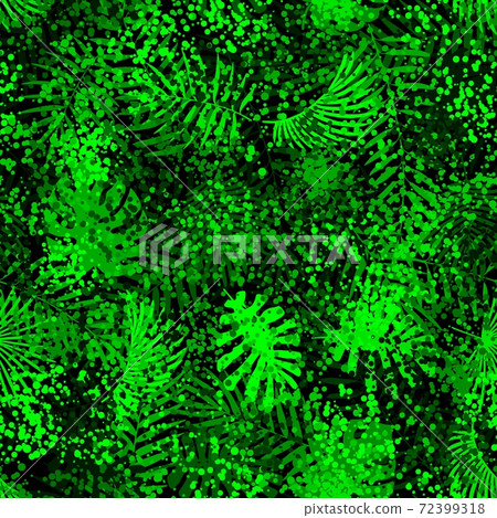 Summer camouflage hawaiian seamless pattern monstera tropical plants leaves Summer camouflage hawaiian seamless pattern monstera tropical plants leaves 72399318