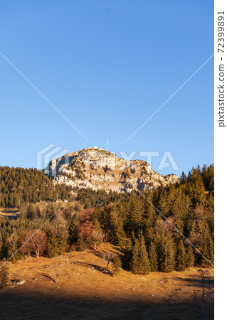 The Wendelstein in bright sunshine The Wendelstein in bright sunshine 72399891