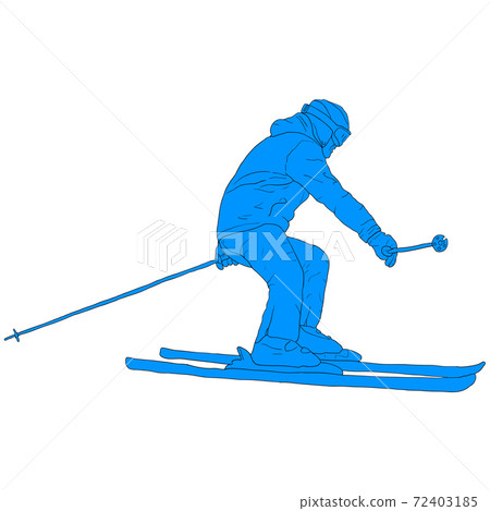 Sketches silhouettes snowboarders on white background illustration 72403185